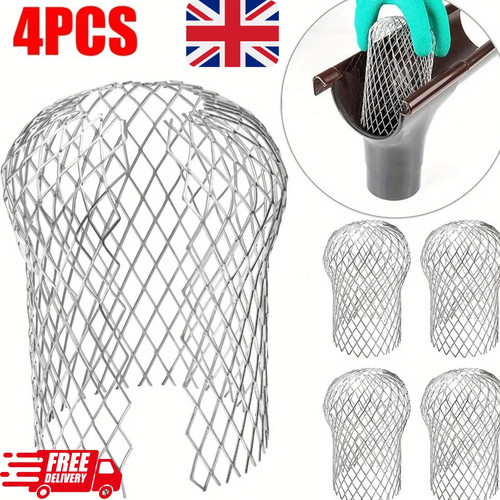 Metal mesh gutter leaf debris - mesh,