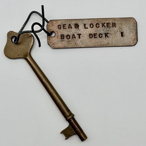 Vintage gear locker boat deck - vintage,