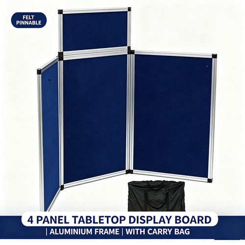 Tabletop panel tri fold - panel,