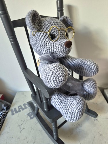 Handmade teddy rocking - handmade, in