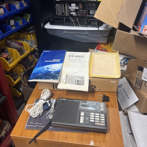 Sony icf 2002 - icf-2002, fm/lw/mw/sw