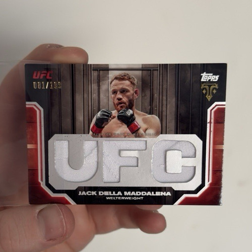 Topps knockout ufc - jack, della