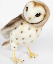 Hansa Barn Owl (jointed head) Plush Soft Toy 7644  Brand New With Tags UK Seller