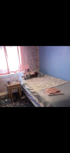 Single bed with pull - out,