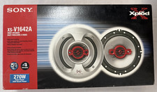 Sony XS-V1642A Xplod 6.5” 4-way 270 Watts Car Audio Speakers Set