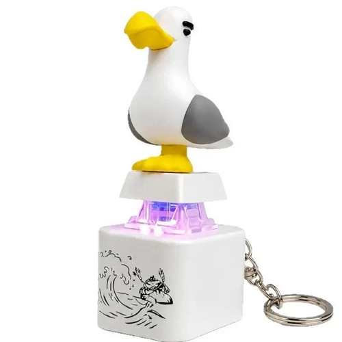 Seagull mine keychain - seagull,