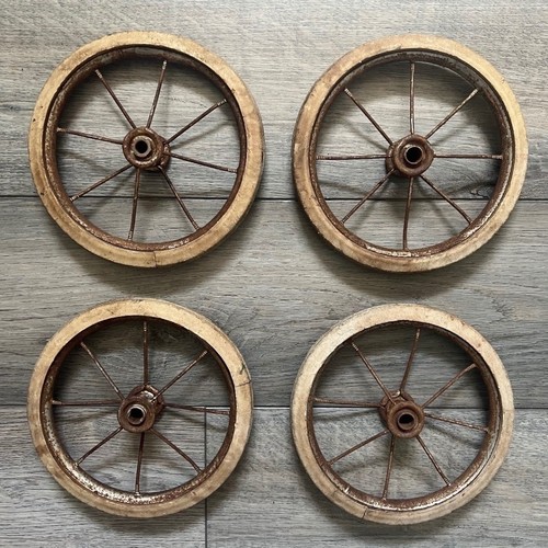 Vintage antique spoked metal - antique,