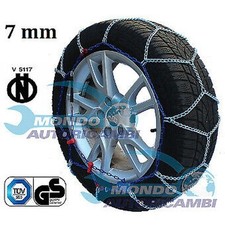 Snow Chains 7mm 185/70 R15
