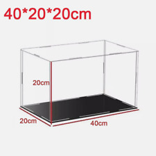 Large Acrylic Display Case Dustproof Box Perspex Clear Collectibles Shop Model