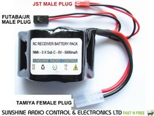RC Receiver RX 5000mAh 6V NiMh