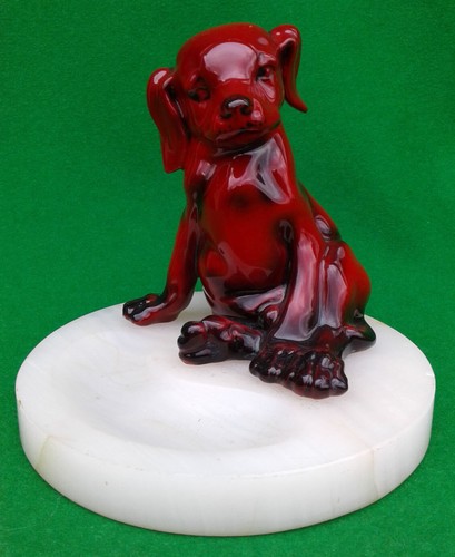 Royal doulton flambe seated - royal,