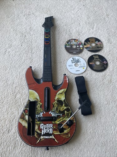 Guitar hero metallica wii - metallica,
