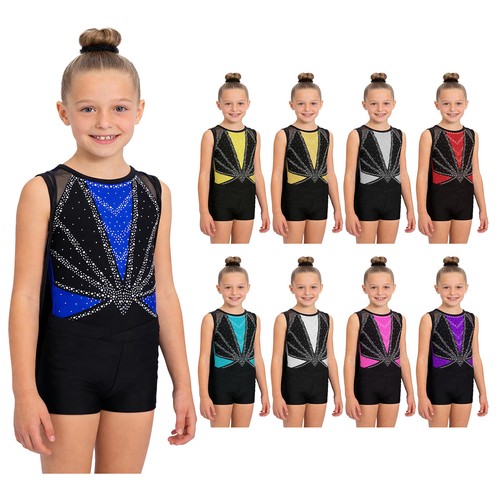 Girl sleeveless gymnastics - girl,