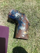 Vintage Cast Iron Aga Stove Flue Access Hatch Elbow Pipe,b s f ,bs112.5,