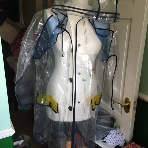 Clear plastic rain - clear, mac