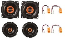 Edge Audio Front Door & Rear Shelf Car Speakers Upgrade Kit for Fiat Punto Mk2