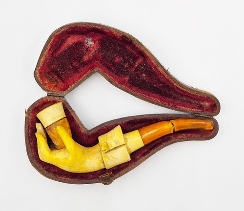 Victorian carved meerschaum - victorian,