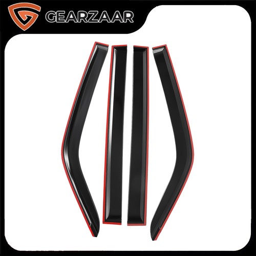 4pcs tinted wind deflectors - 4pcs,