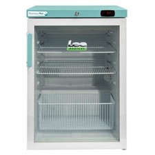 Lec PPGR158BT-UK Pharmacy Refrigerator Glass Door 158L White GRADE A