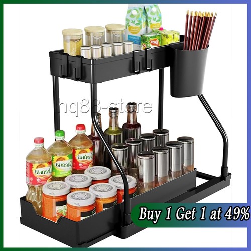 Tier under sink cupboard - 2-tier,