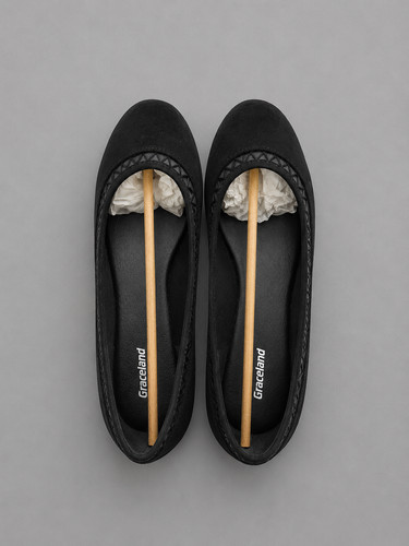 Black graceland ballet pumps - graceland,