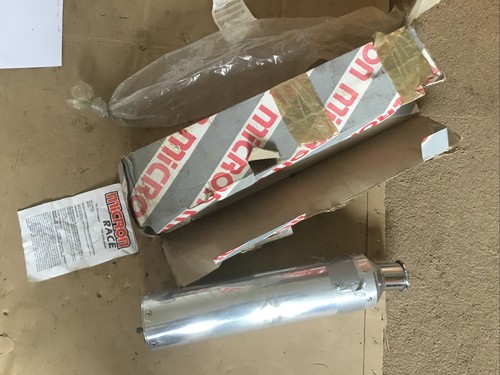 Micron race exhaust silencer - race,