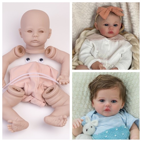 Unpainted reborn baby doll - unpainted, 16"