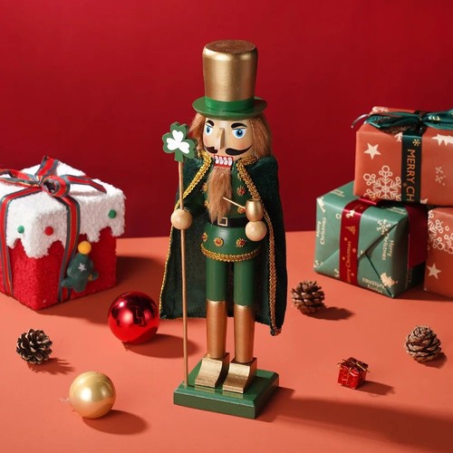 38cm wooden nutcracker soldier - 38cm,