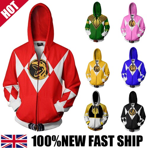 Power rangers hooded costume - power,