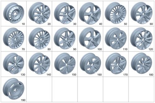 Mercedes benz genuine rim - genuine,