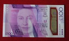 2015 GIBRALTAR | £100 | UNC/Mint | Elizabeth II | P-40a | C000420 | Polymer