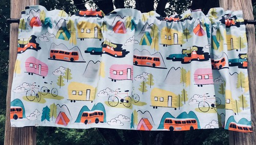 Camper valance retro - valance,