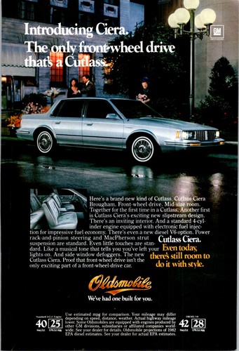 Oldsmobile cutlass ciera it - oldsmobile,