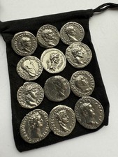 12 Silver Roman Emperor
