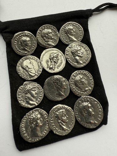 Silver roman emperor - roman,