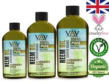 Organic Neem Oil 100% Pure Natural Vegan Insecticide Fast Free Delivery UK