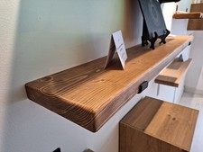 Chunky Rustic Wooden Shelves