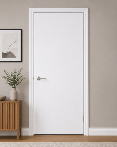 Lpd white primed - lpd, flush