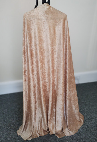 Crushed velvet cloak - , shiney