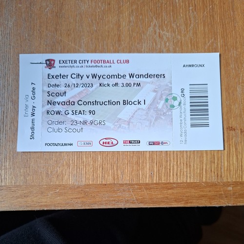 2023 exeter city v - exeter,