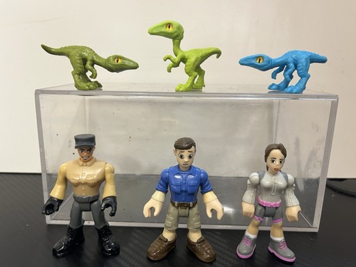 Imaginext jurassic world camp - world,