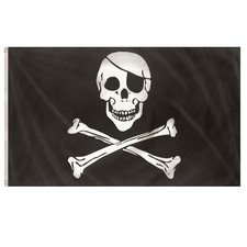 Large Jolly Roger Pirate Flag