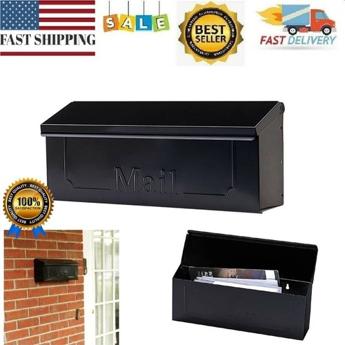 Wall mount black mail - wall,