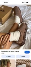 UGG Micro Boot Rocky Oak Size