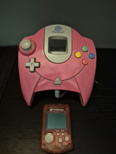 Pink sega dreamcast - pink, vmu