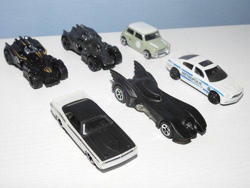 Hot wheels batman arkham - hot, 6x