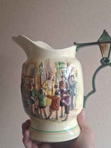Crown devon musical jug - musical, sally