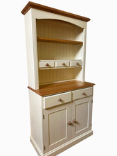 'Country-style' timber kitchen dresser