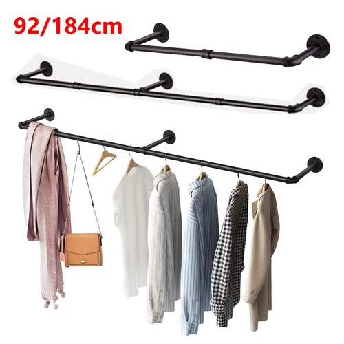 Industrial pipe clothes rail - industrial,