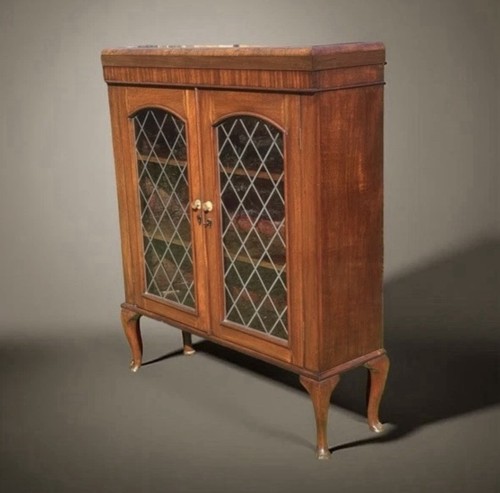 Antique mahogany bookcase - antique,